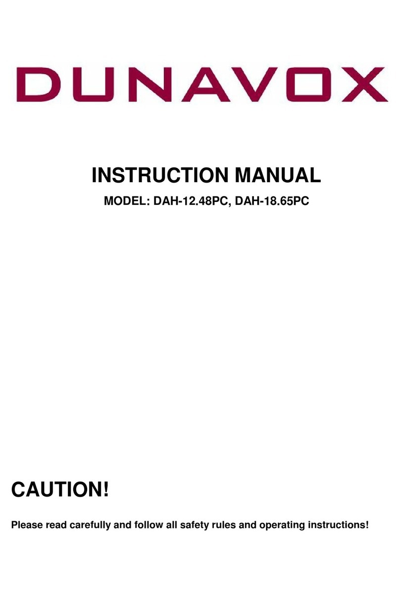 Dunavox DAH-12.48PC instruction manual