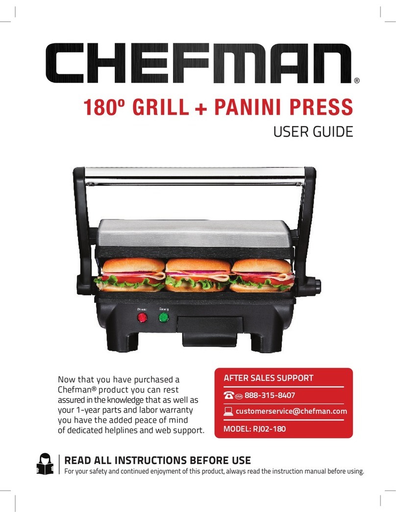 Chefman RJ02-180 User manual Chefman RJ02-180 User manual