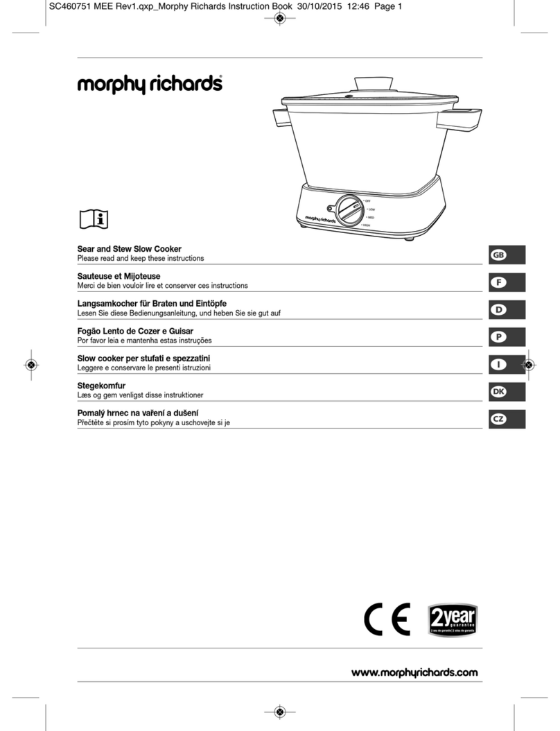 Morphy Richards SC460751 User manual