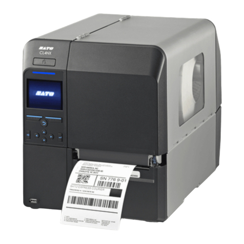 SATO CL4NX RIDF User manual
