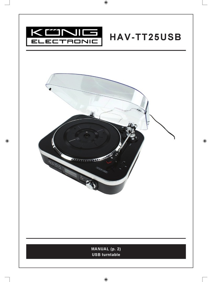 Konig HAV-TT25USB manual