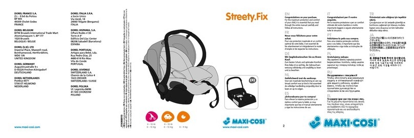 MaxiCosi Streety Fix Troubleshooting guide