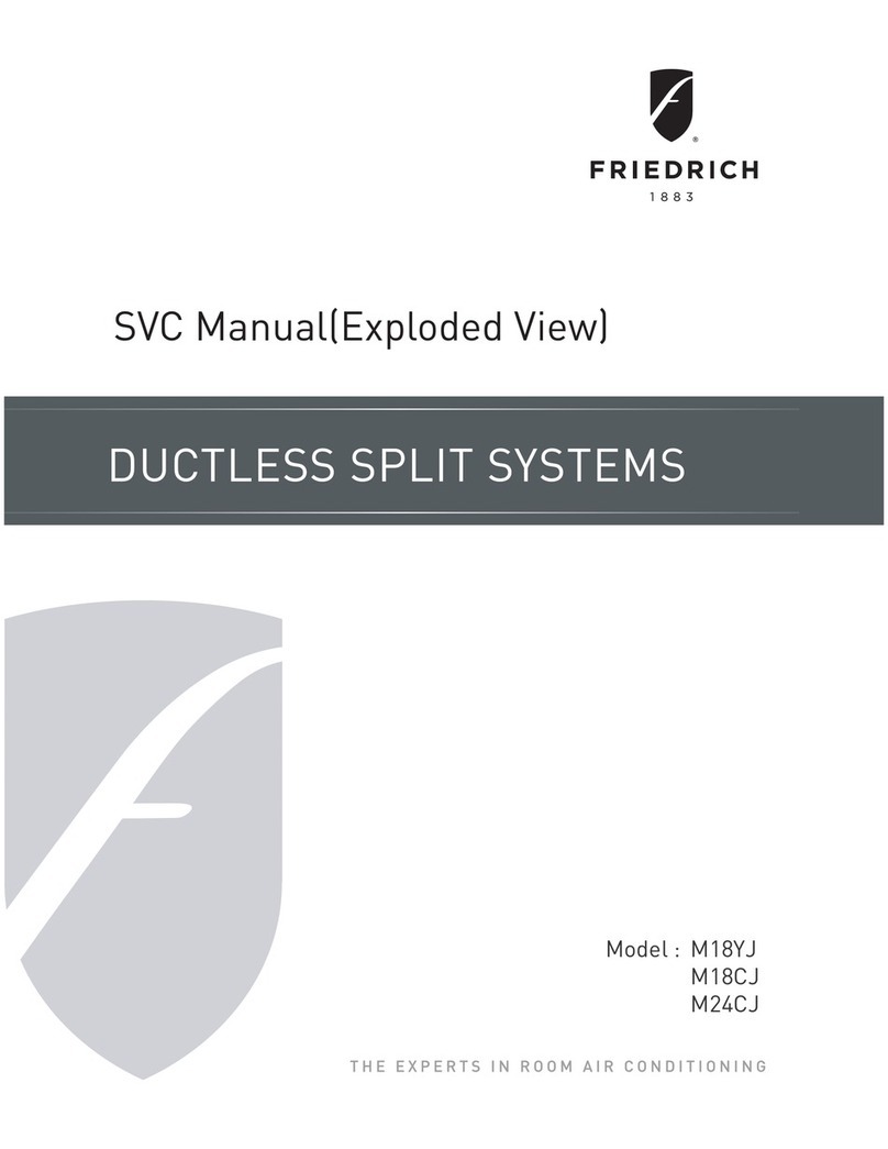Friedrich M18YJ User manual