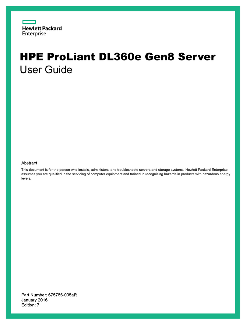 HPP Enterprises ProLiant DL360e Gen8 user guide