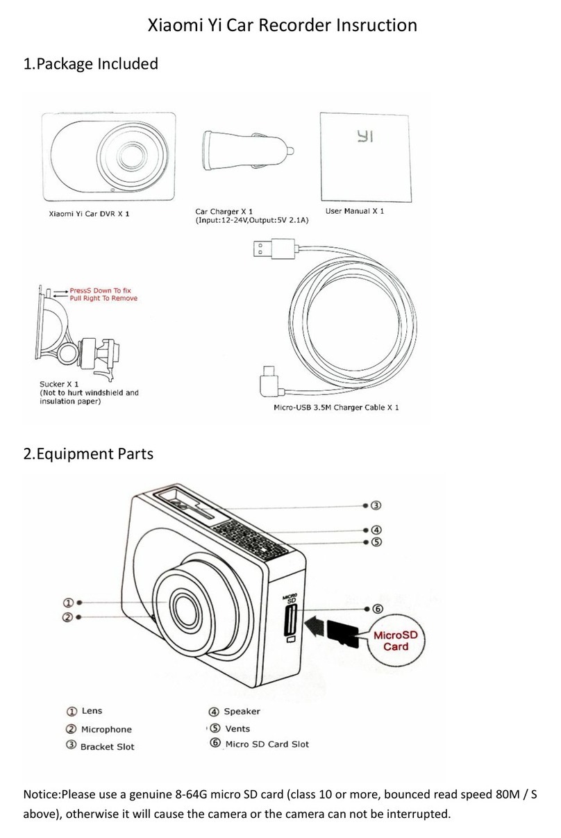 Xiaomi Yi Instruction