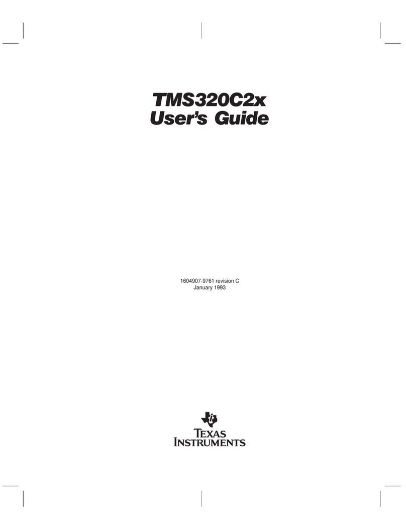 Texas Instruments TMS320C2x User manual