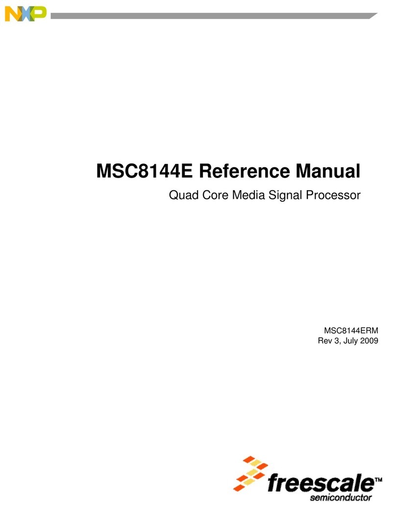 Freescale Semiconductor MSC8144E User manual Freescale Semiconductor MSC8144E User manual