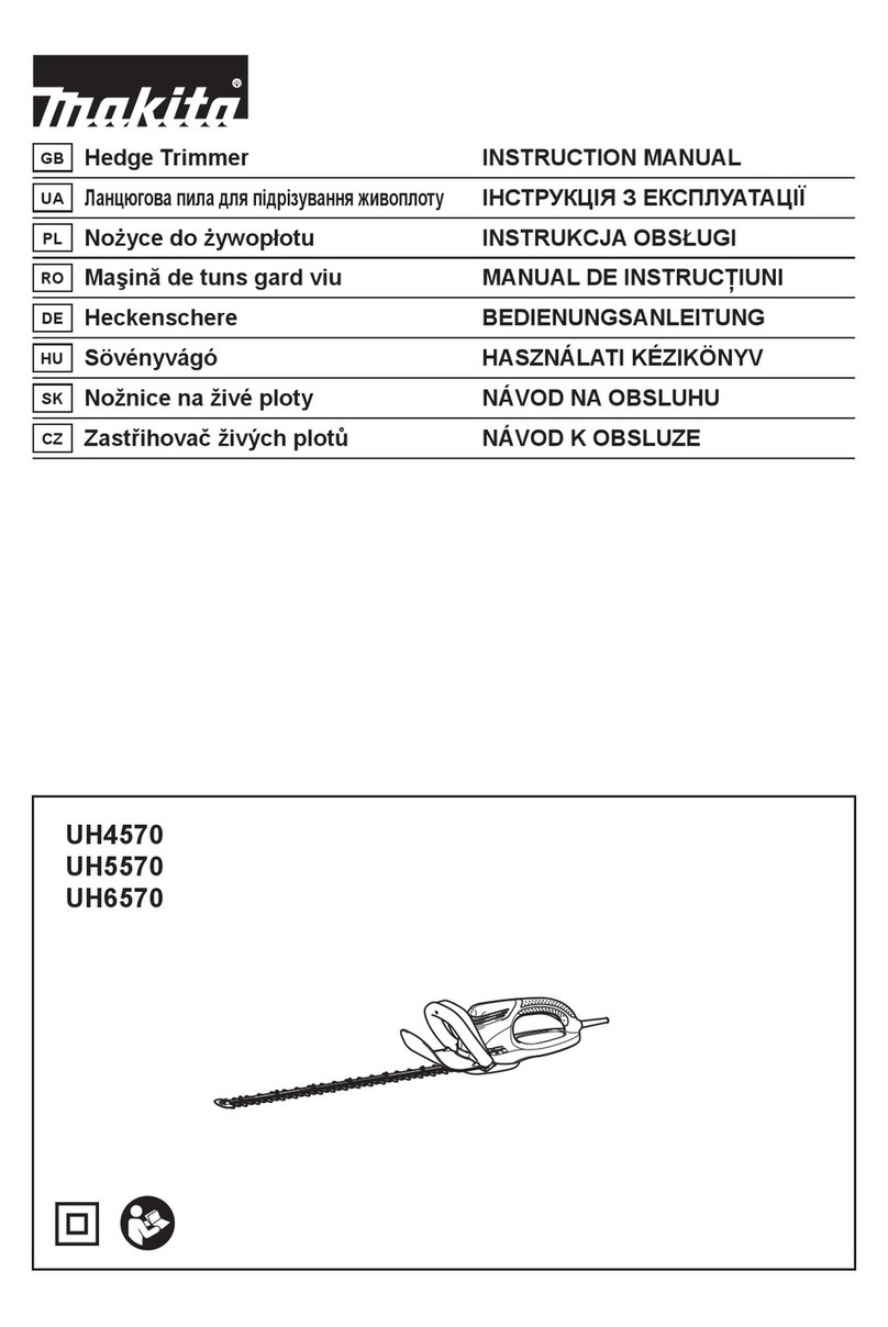 Makita UH4570 User manual