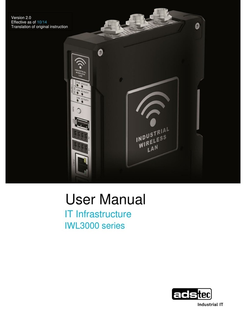 ADS-tec IWL3000 series user manual