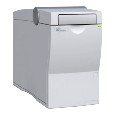 Agilent Technologies 2100 Bioanalyzer System User manual Agilent Technologies 2100 Bioanalyzer System User manual