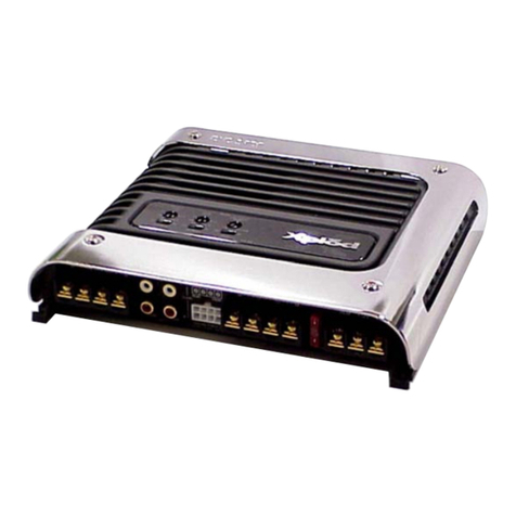 Sony XM4S - XM 4S Amplifier Service manual
