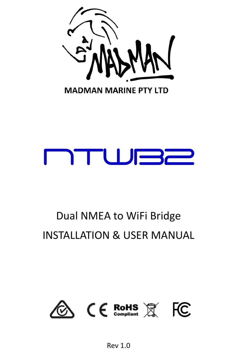 MadMan NTWB2 Installation & user manual MadMan NTWB2 Installation & user manual