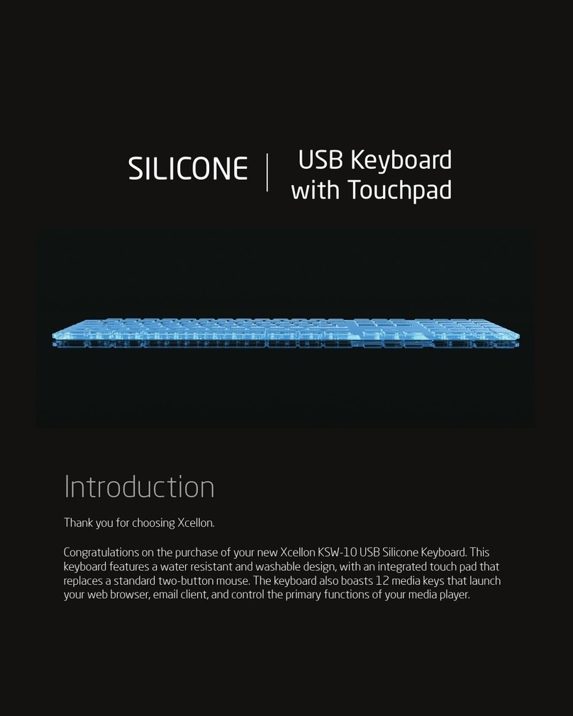 Xcellon Silicone owner's manual