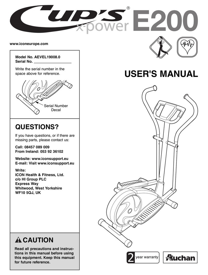 CUP?S X-POWER E200 user manual