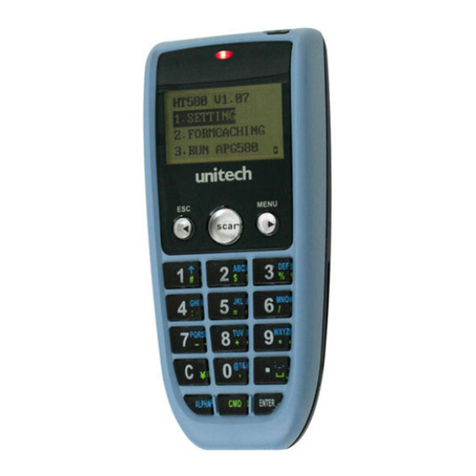 Unitech HT580 Getting started guide