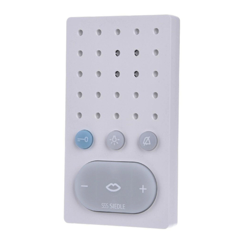 SSS Siedle BFS 850-02 Product information