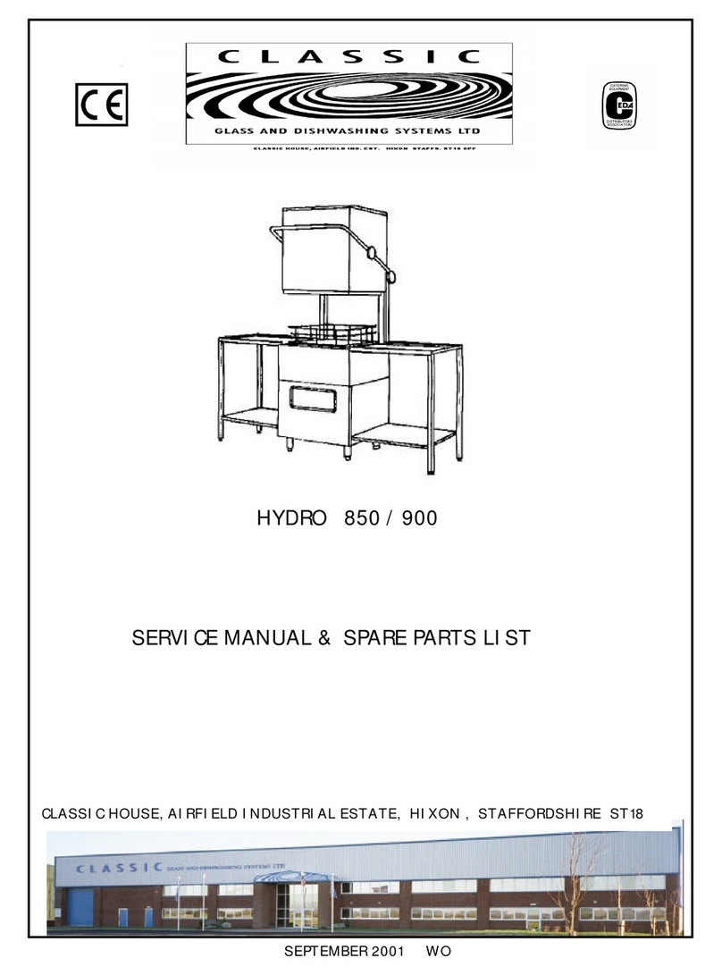 Classeq HYDRO 850 User manual Classeq HYDRO 850 User manual