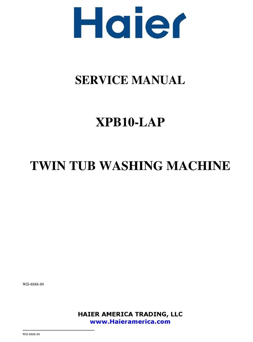 Haier XPB10-LAP Service manual