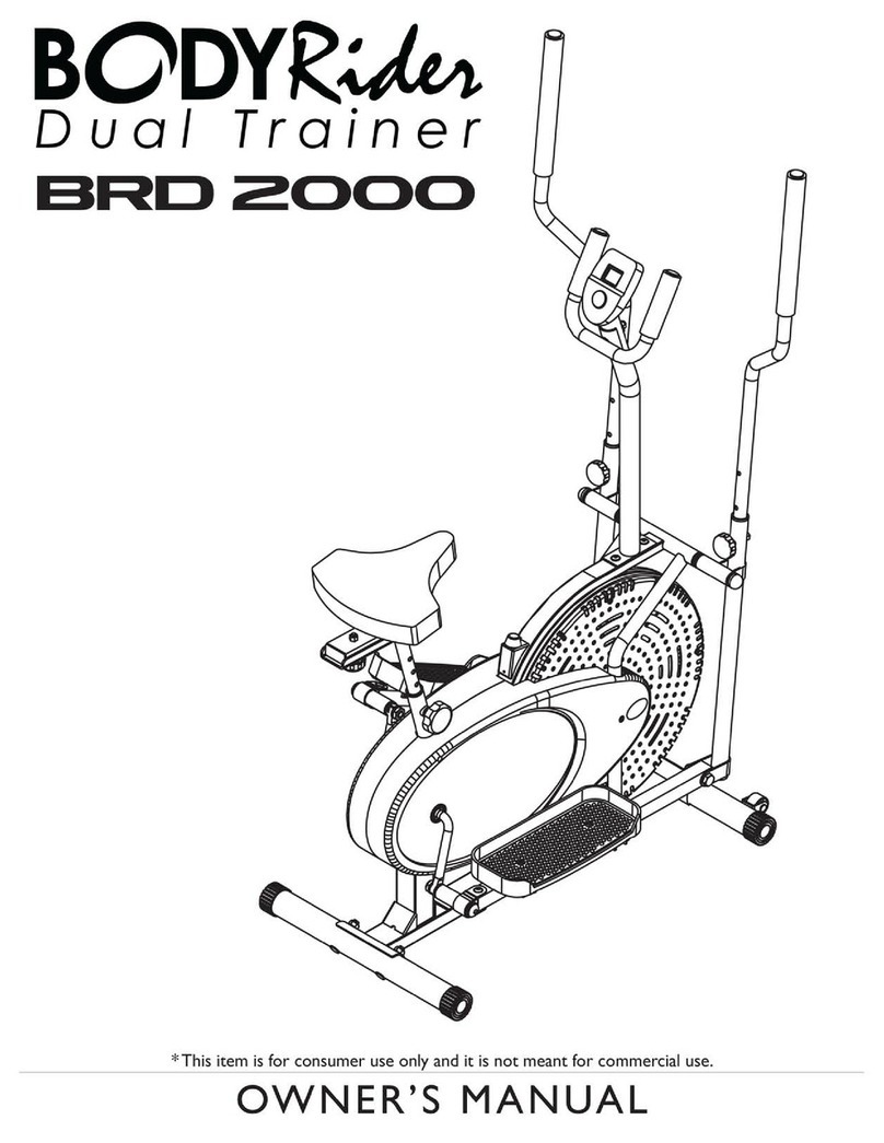 Body Rider BRD 2000 owner's manual