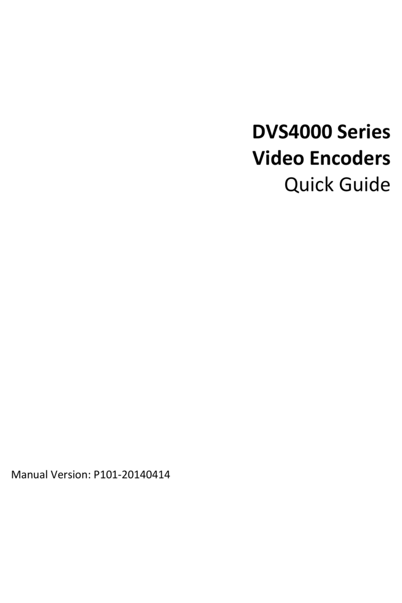UNIVIEW DVS4000 Series quick guide
