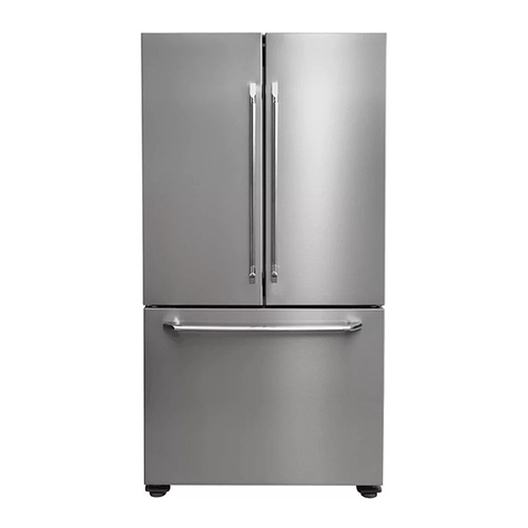 Dacor DTF36FCS Installation guide & user manual