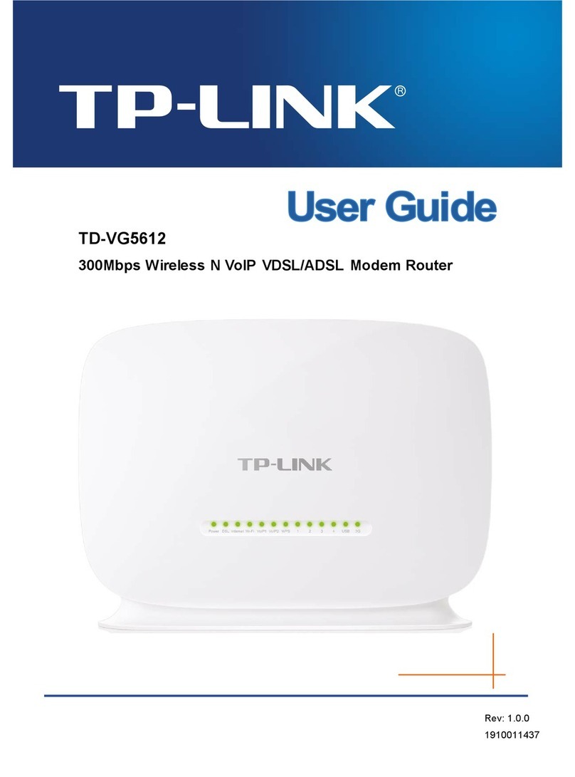 TP-Link TD-VG5612 user guide