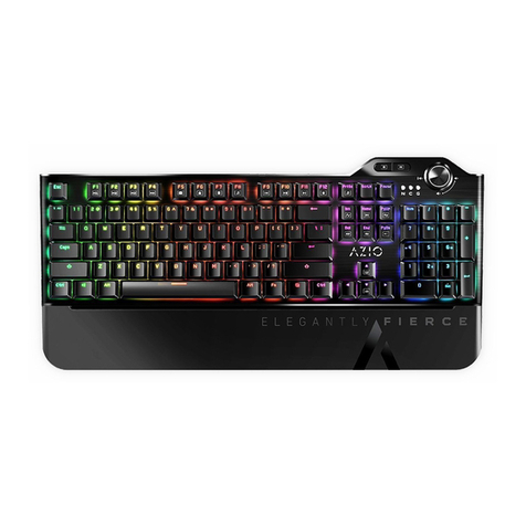 Azio MGK L80 RGB User manual Azio MGK L80 RGB User manual