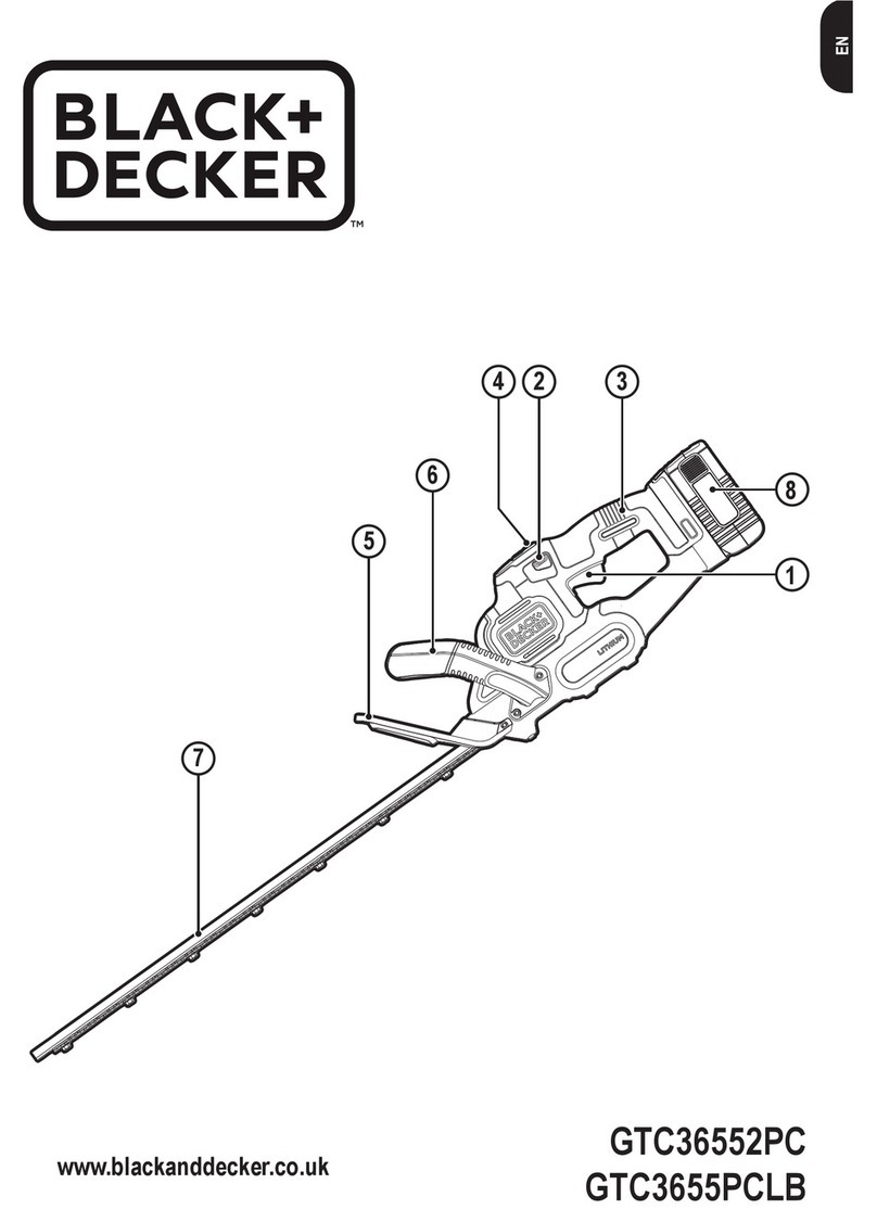 Black & Decker GTC36552PC Original instructions