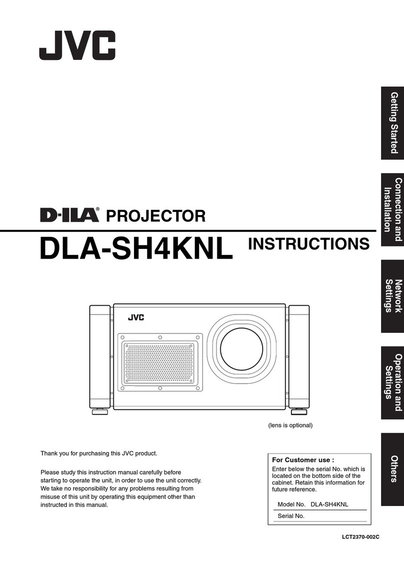 JVC DLA-SH4KNL User manual
