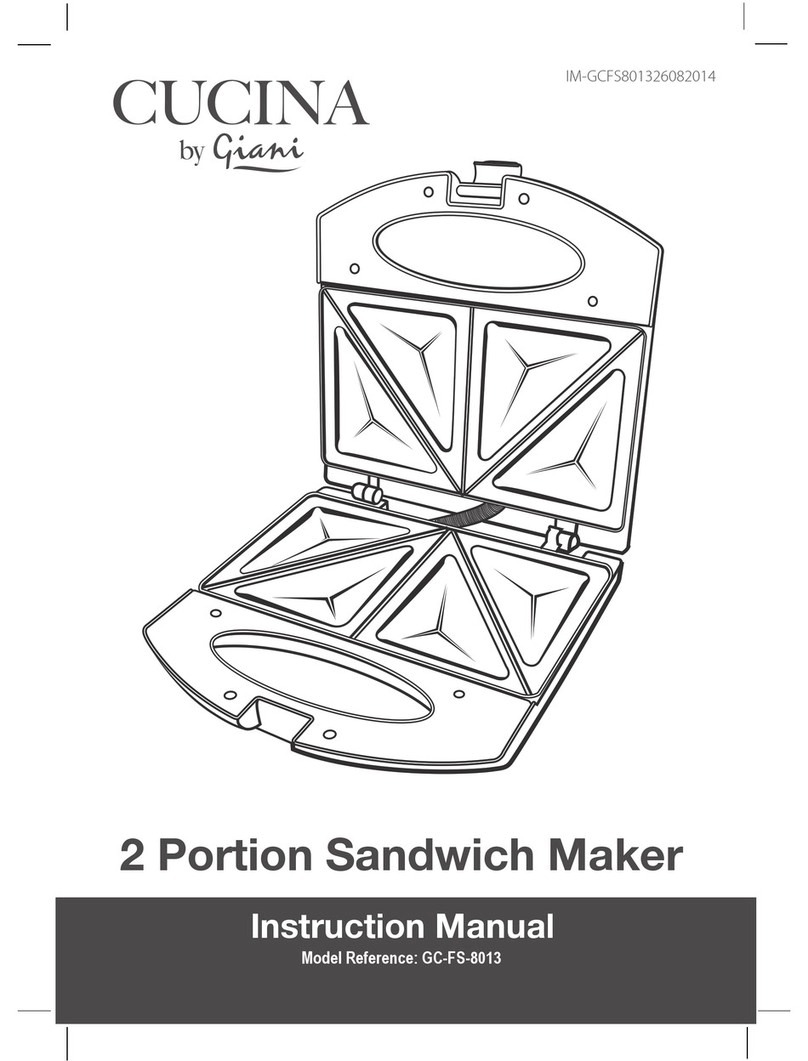 Giani Cucina GC-FS-8013 User manual
