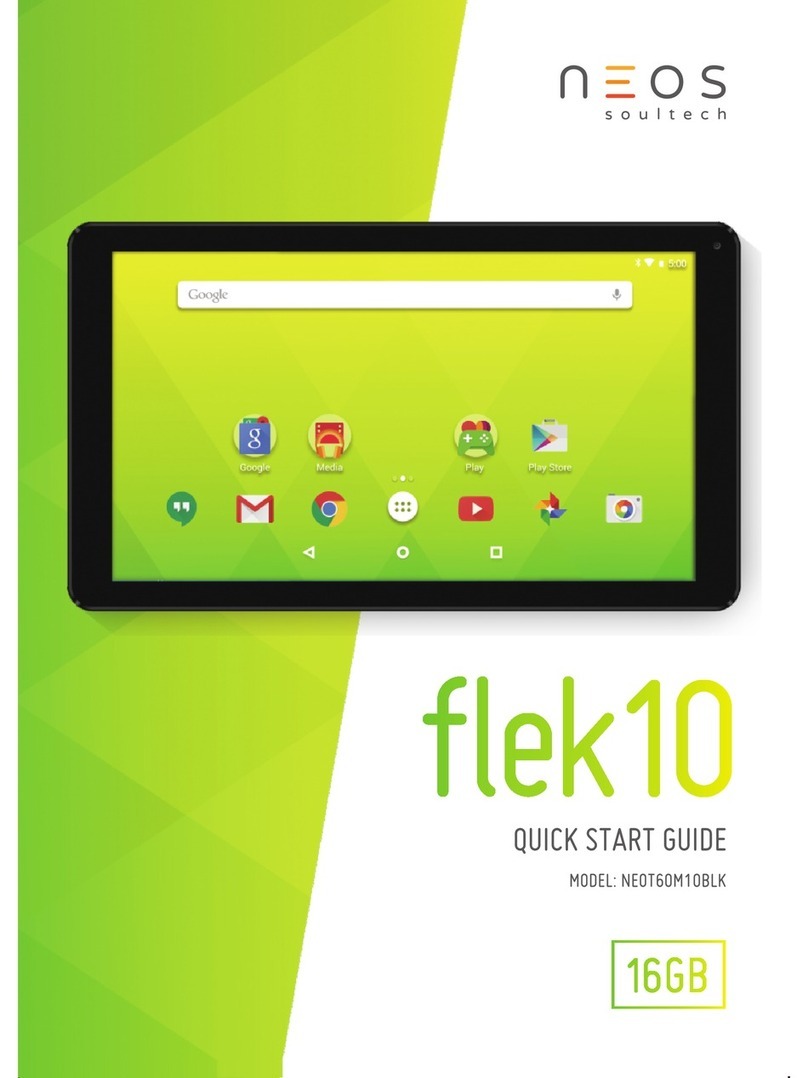 NEOS FLEK10 NE0T60M10BLK quick start guide