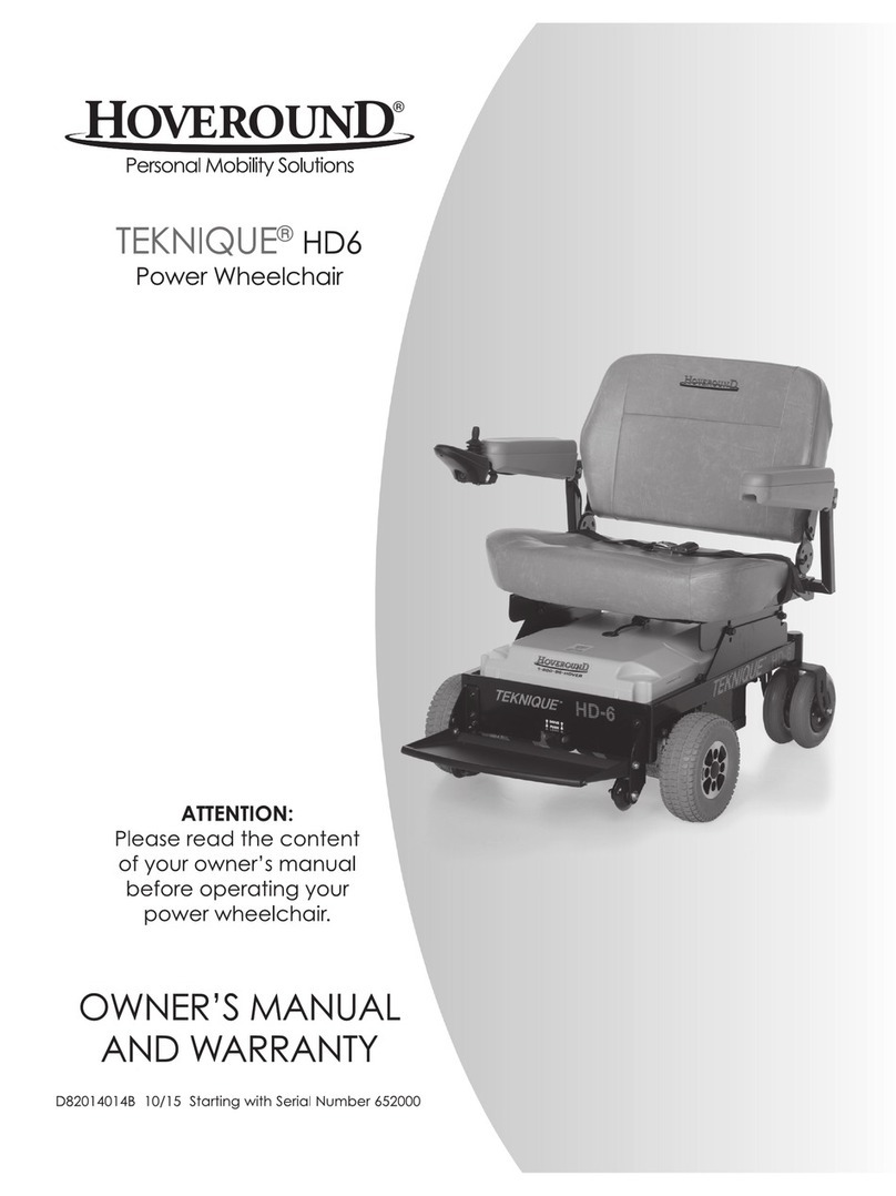 Hoveround Teknique HD-6 User manual