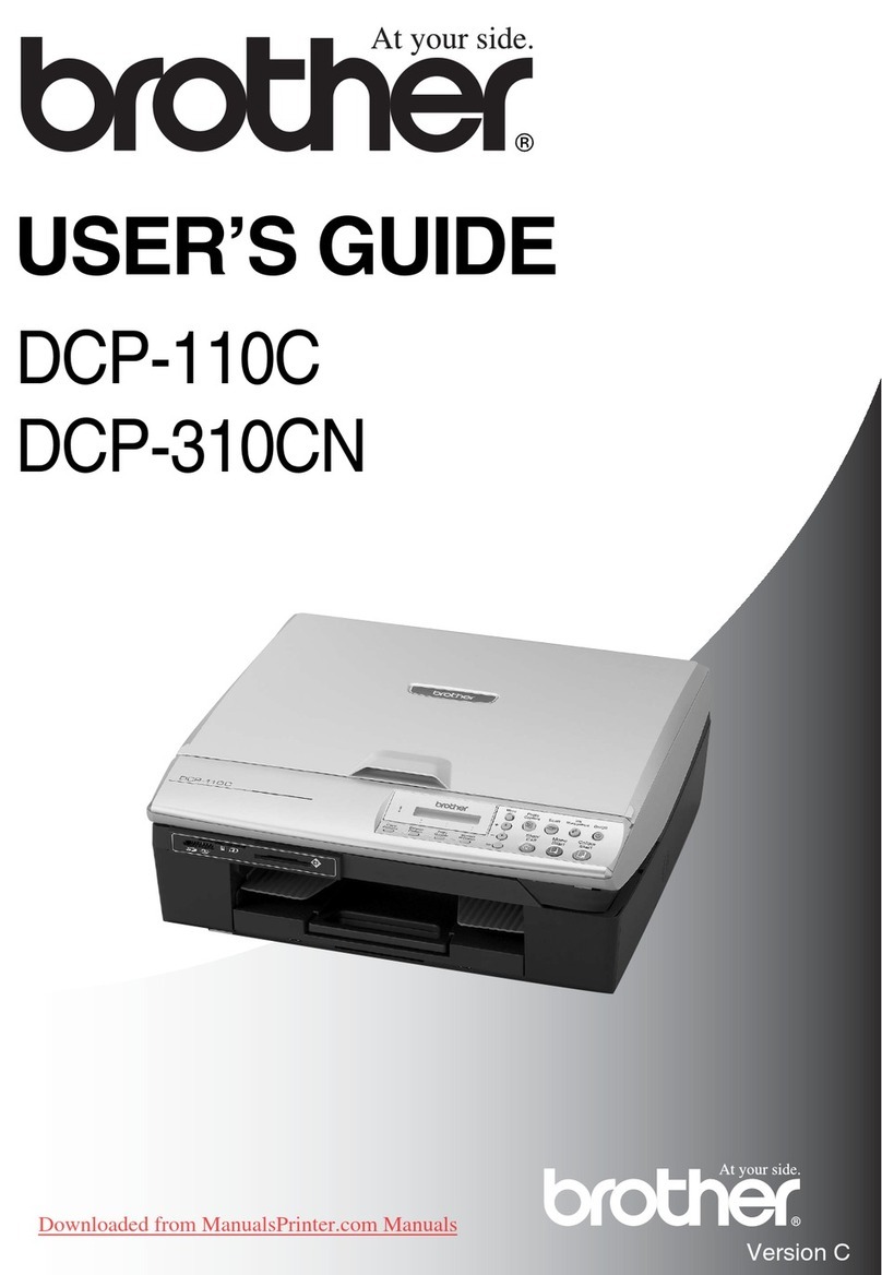 Brother DCP-310CN User manual