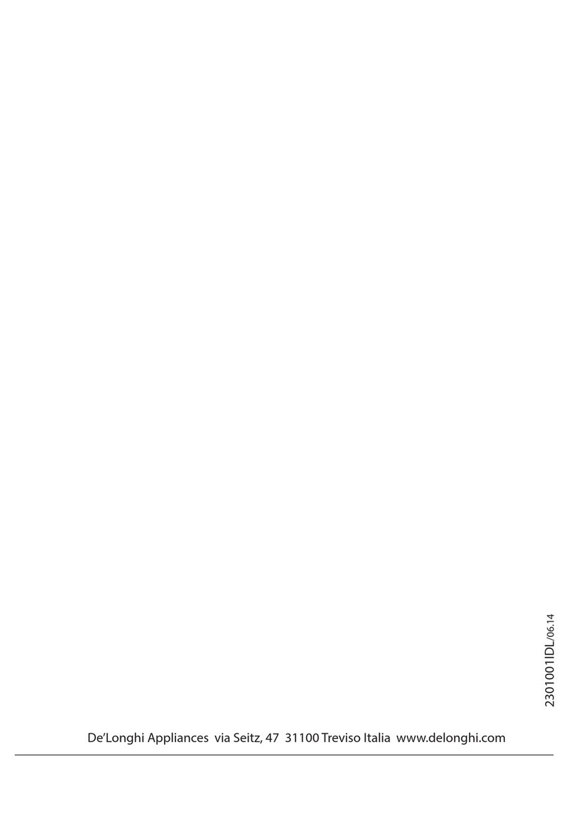 DèLonghi CTI Series User manual