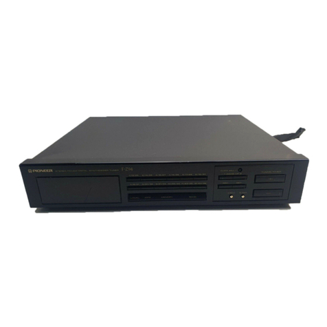 Pioneer F-Z94 User manual