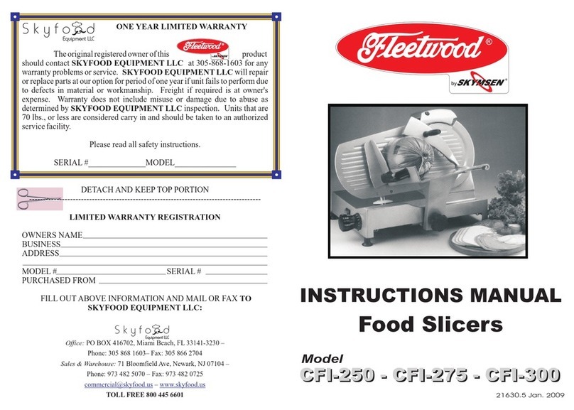 Fleetwood CFI-250 instruction manual