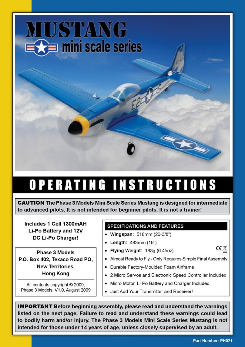 Mustang PH021 Operating informations