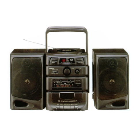 Sanyo MCD-S660F User manual Sanyo MCD-S660F User manual