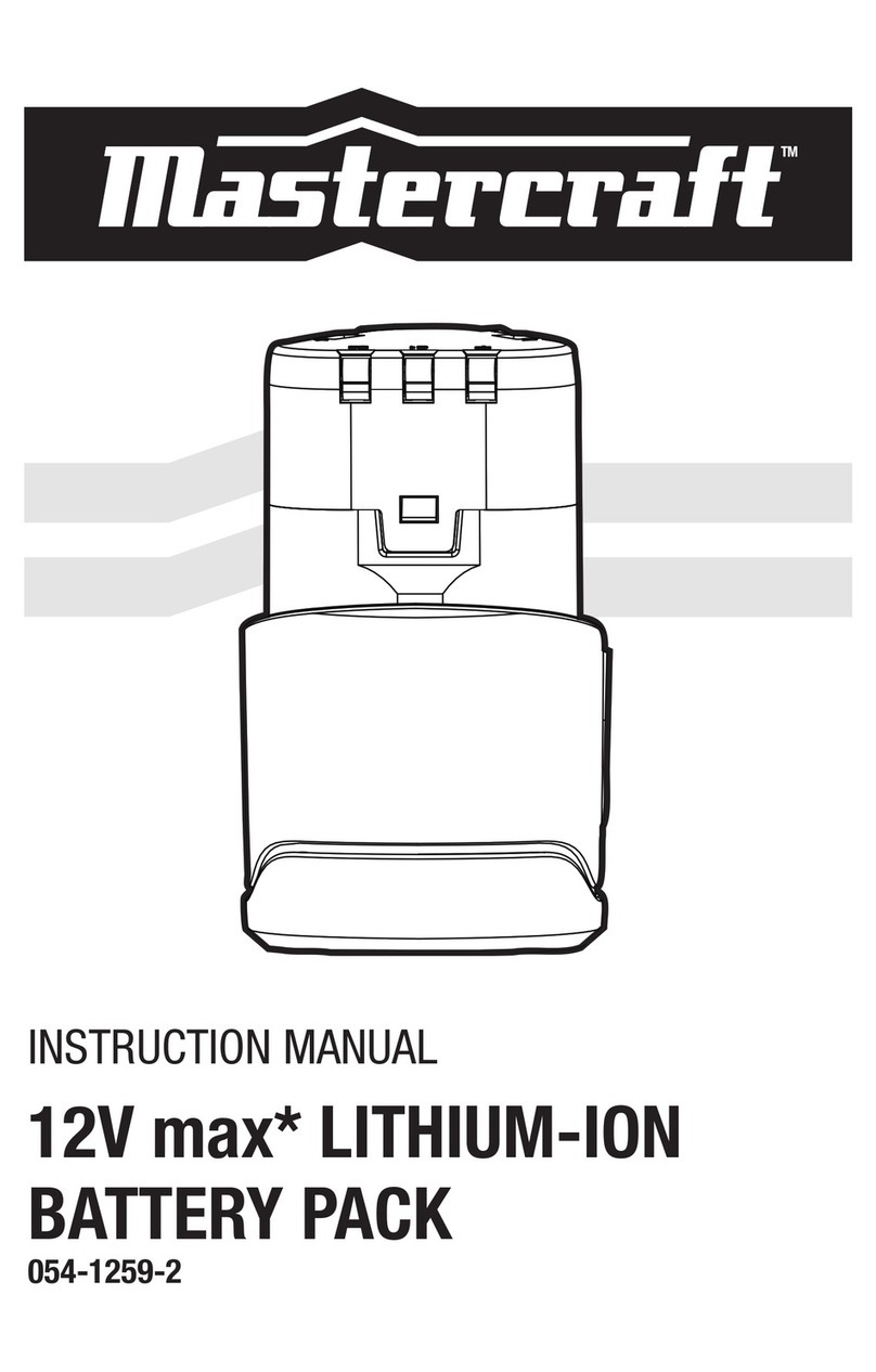 MasterCraft 054-1259-2 instruction manual
