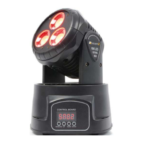 Beamz MHL-45 User manual