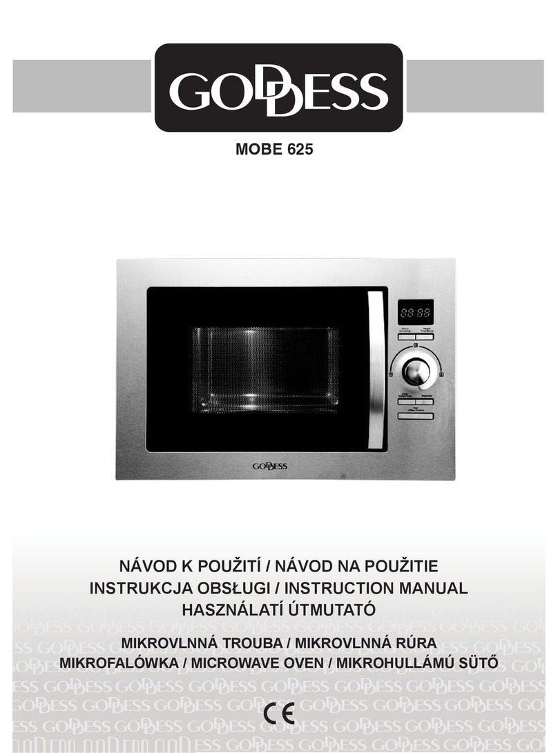 Goddess MOBE 625 instruction manual