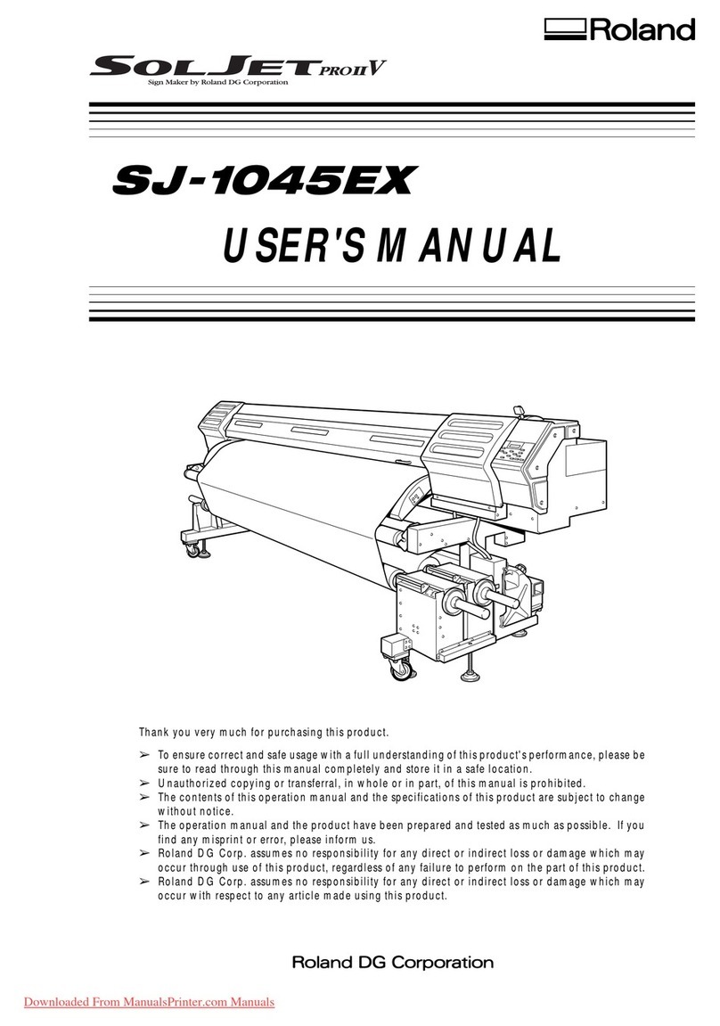 Roland SJ-1045EX User manual