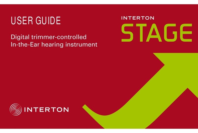 Interton Stage ITC User manual Interton Stage ITC User manual