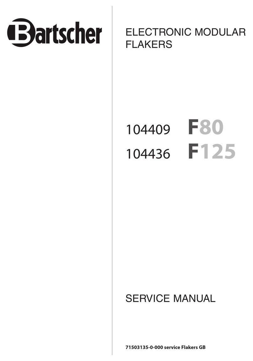 Bartscher F 80C User manual
