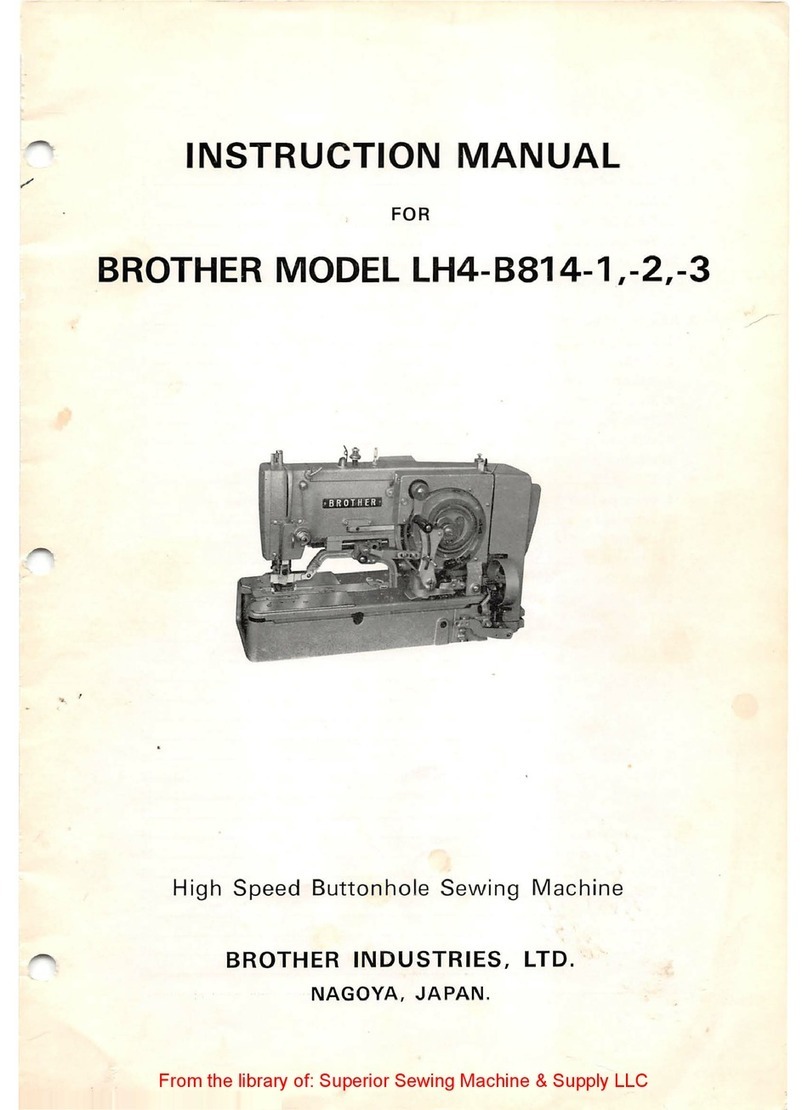 Brother LH4-B814-1 User manual