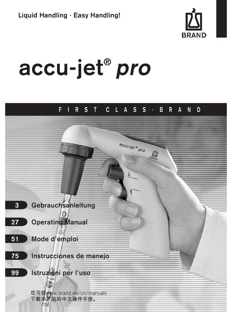 BrandTech accu-jet pro operating manual