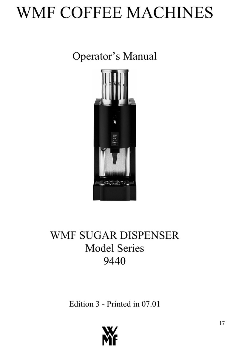 WMF 9440 Series User manual WMF 9440 Series User manual