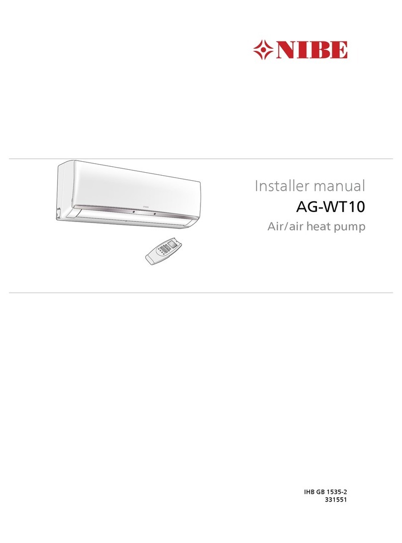 Nibe AG-WT10 series User guide