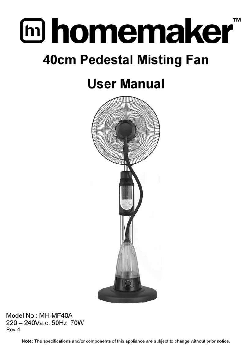 Homemaker MH-MF40A User manual