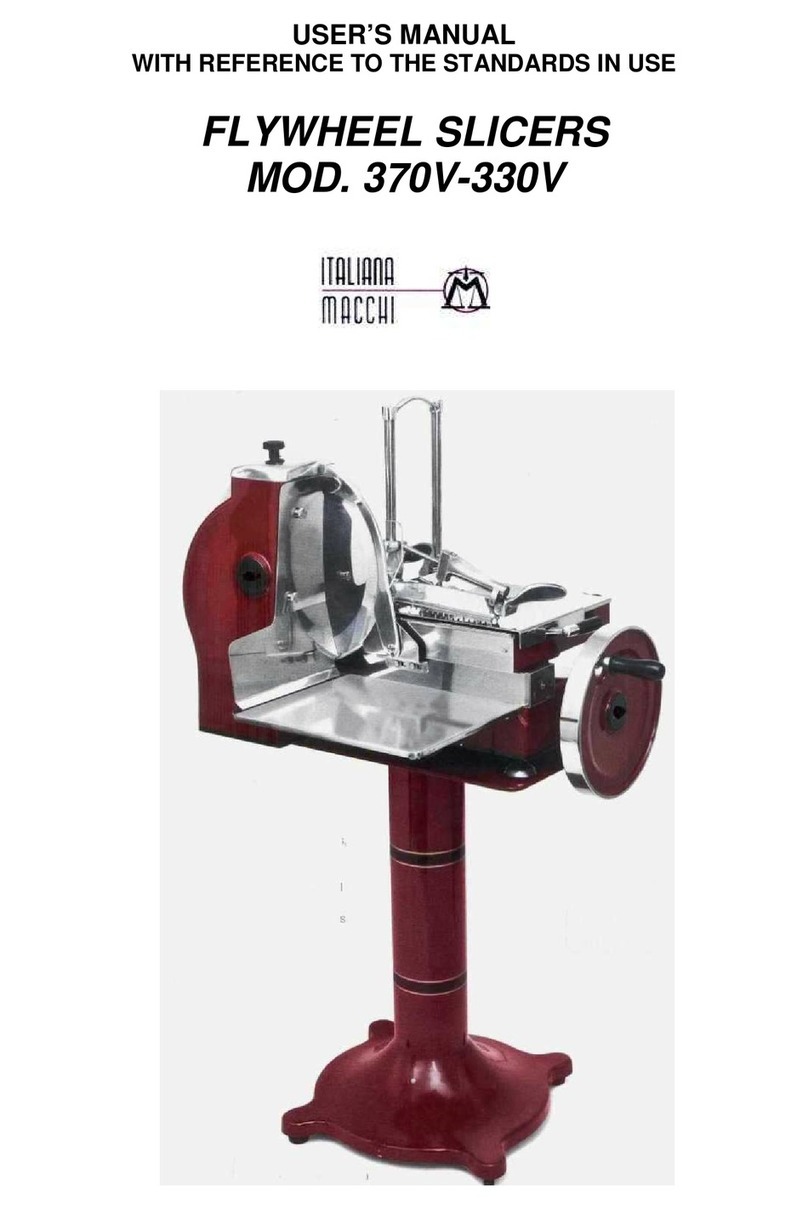 Italiana Macchi 370V user manual